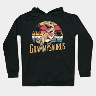Grammysaurus T Rex Dinosaur Grammy Saurus Mother's Day Hoodie